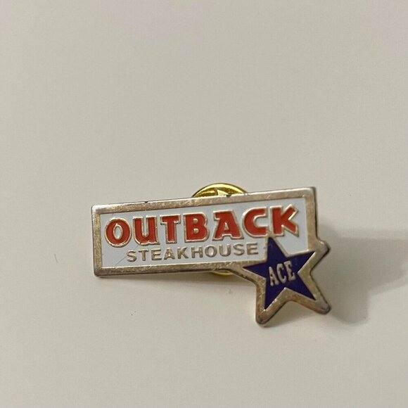 Outback Steakhouse Pin Ace Star Design - Picture 10 of 11